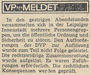 Leipziger Volkszeitung 12.9.1989