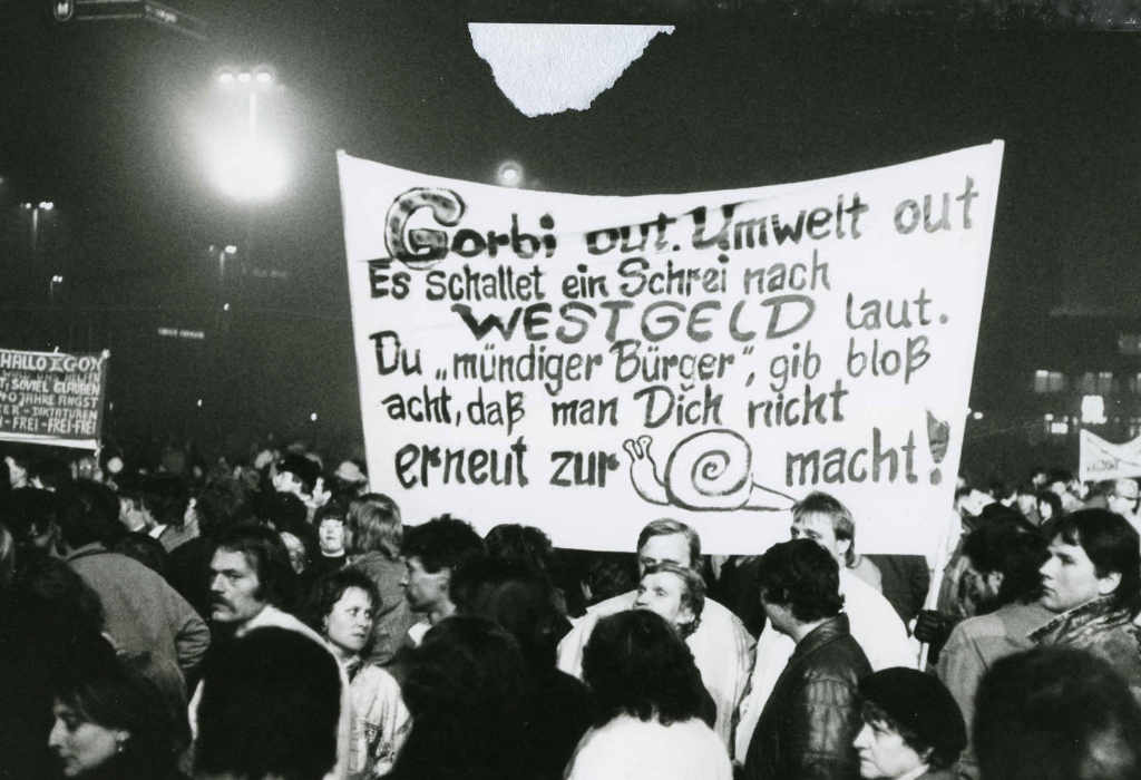 Montagsdemonstration Leipzig, 13.11.1989 | Quelle: ABL / B. Heinze