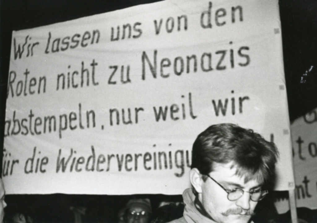 Montagsdemonstration Leipzig, 08.01.1990 | Quelle: ABL / B. Heinze
