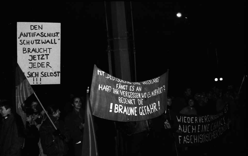 Montagsdemonstration Leipzig, 4.12.1989 | Quelle: ABL / M. Kellermann